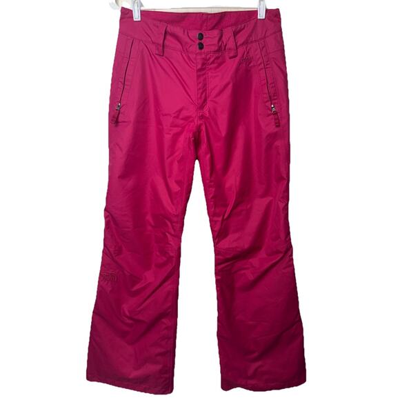 The North Face Womens S Magenta Pink Hyvent Insulated Snowboard Ski Pants - Picture 1 of 9